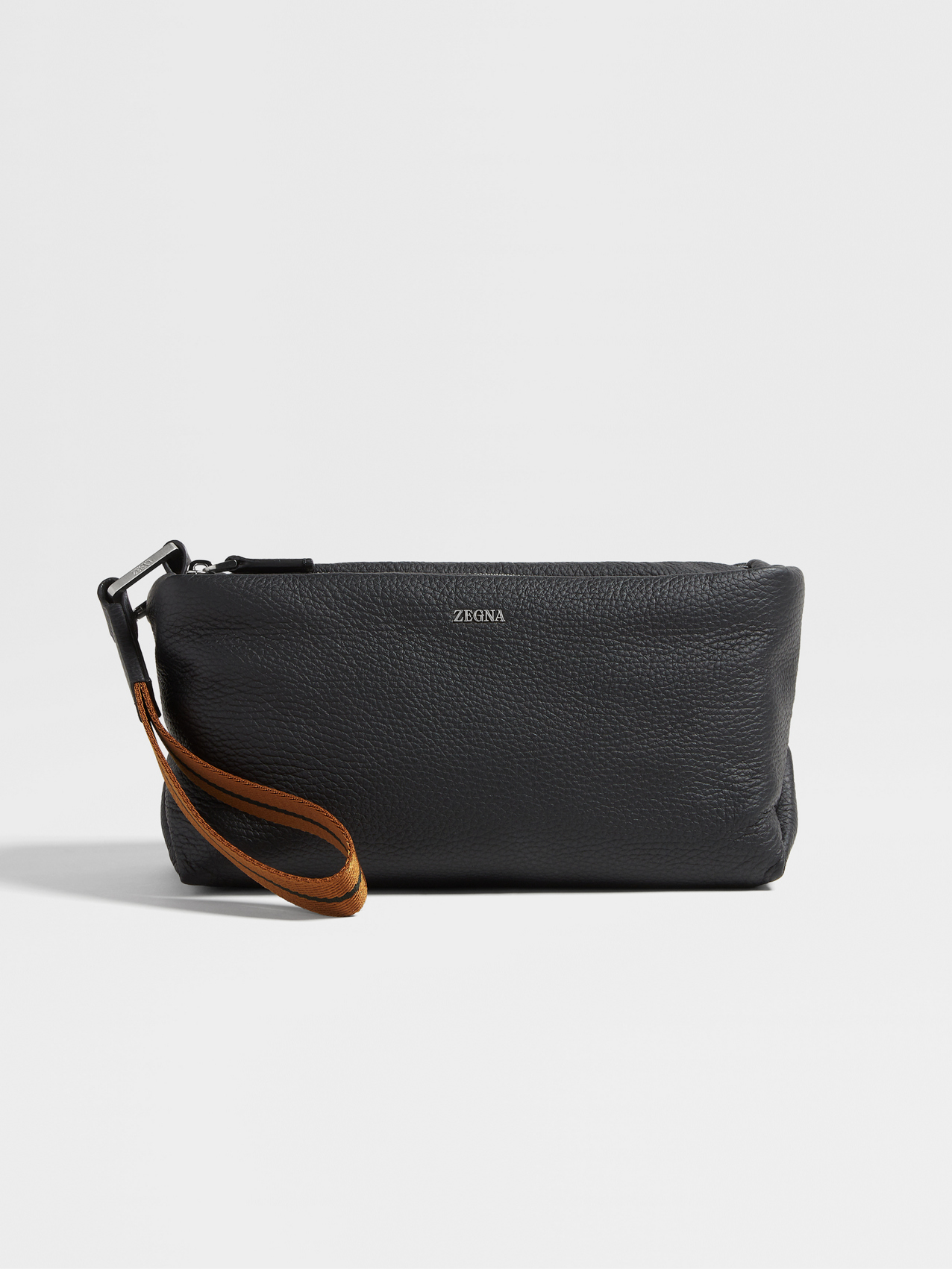 Black Deerskin Clutch